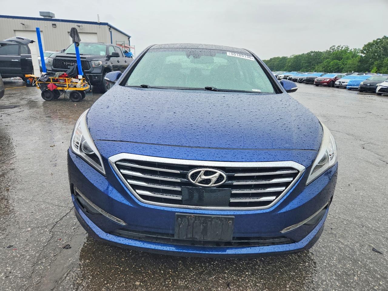 2015 Hyundai Sonata Limited Blue vin: 5NPE34AF5FH125899