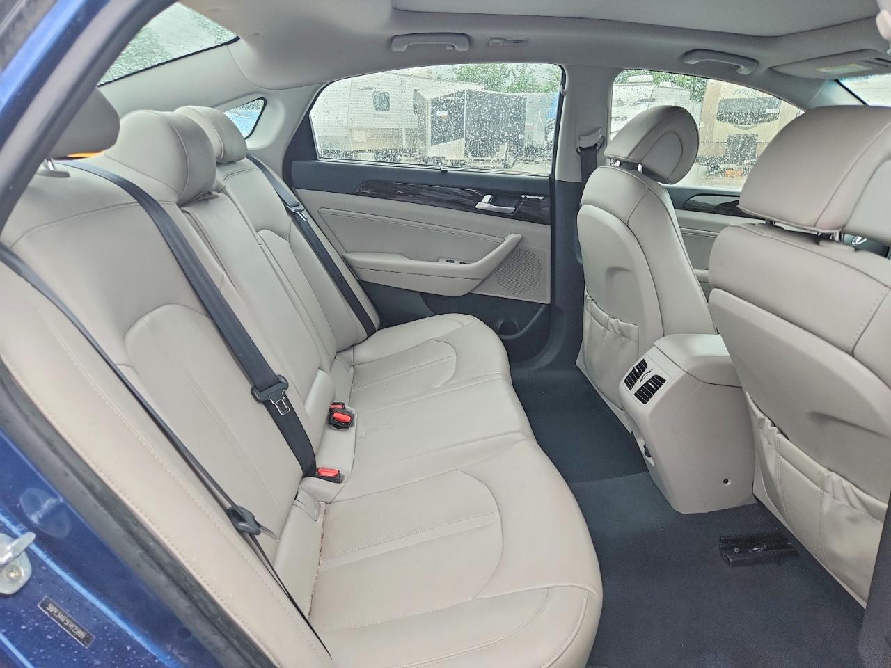 2015 Hyundai Sonata Limited Blue vin: 5NPE34AF5FH125899