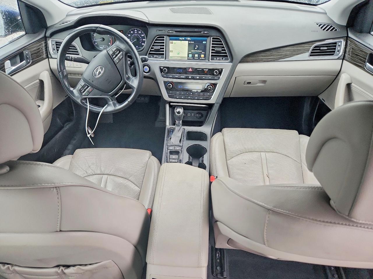 2015 Hyundai Sonata Limited Blue vin: 5NPE34AF5FH125899