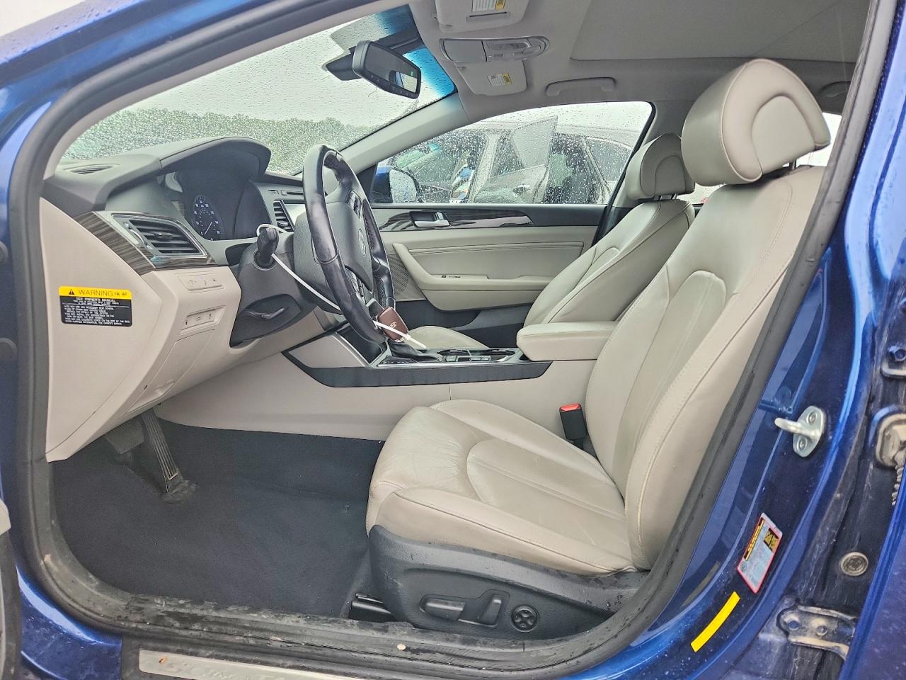 2015 Hyundai Sonata Limited Blue vin: 5NPE34AF5FH125899