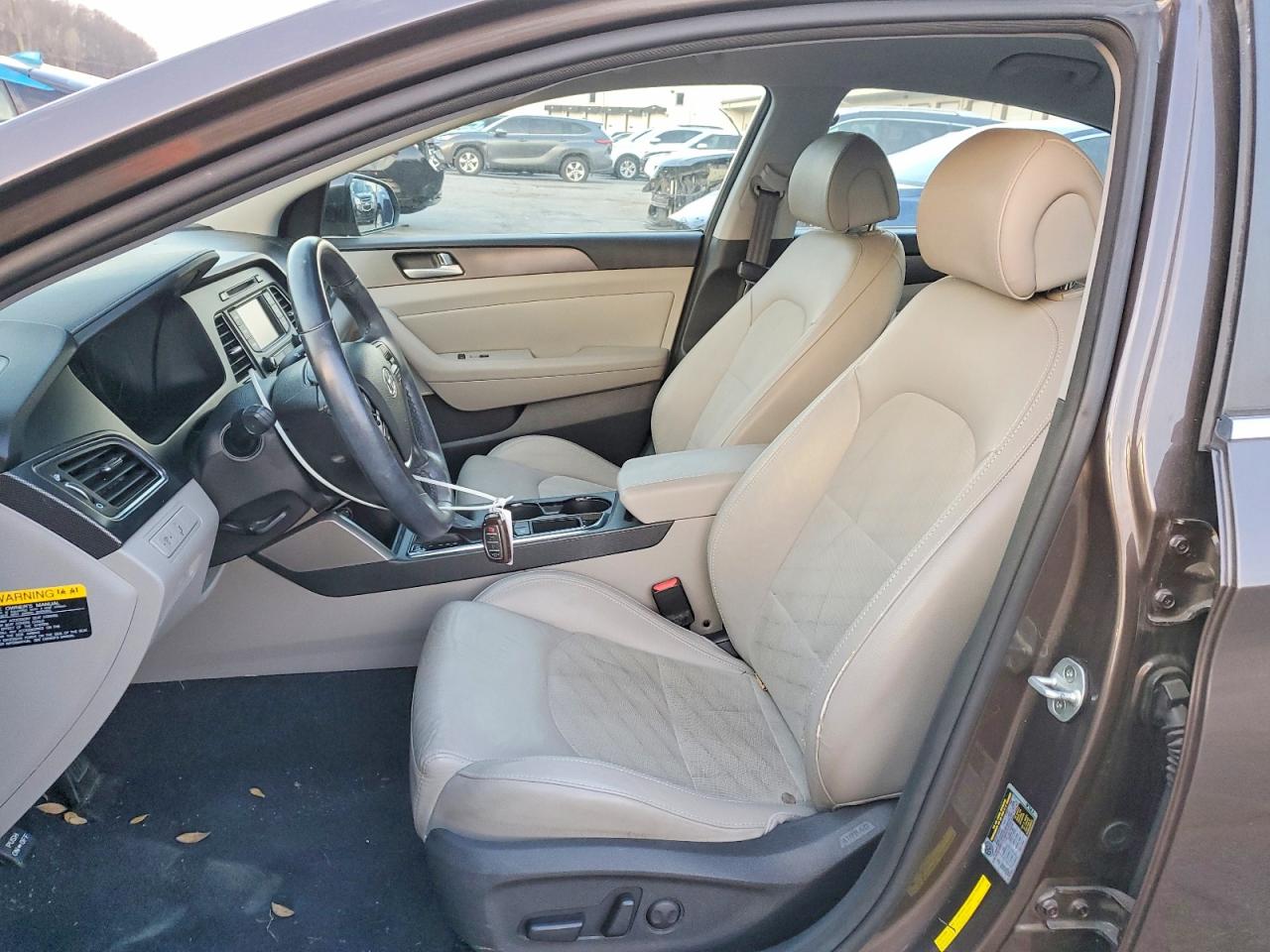 2015 Hyundai Sonata Sport Brown vin: 5NPE34AF5FH134425