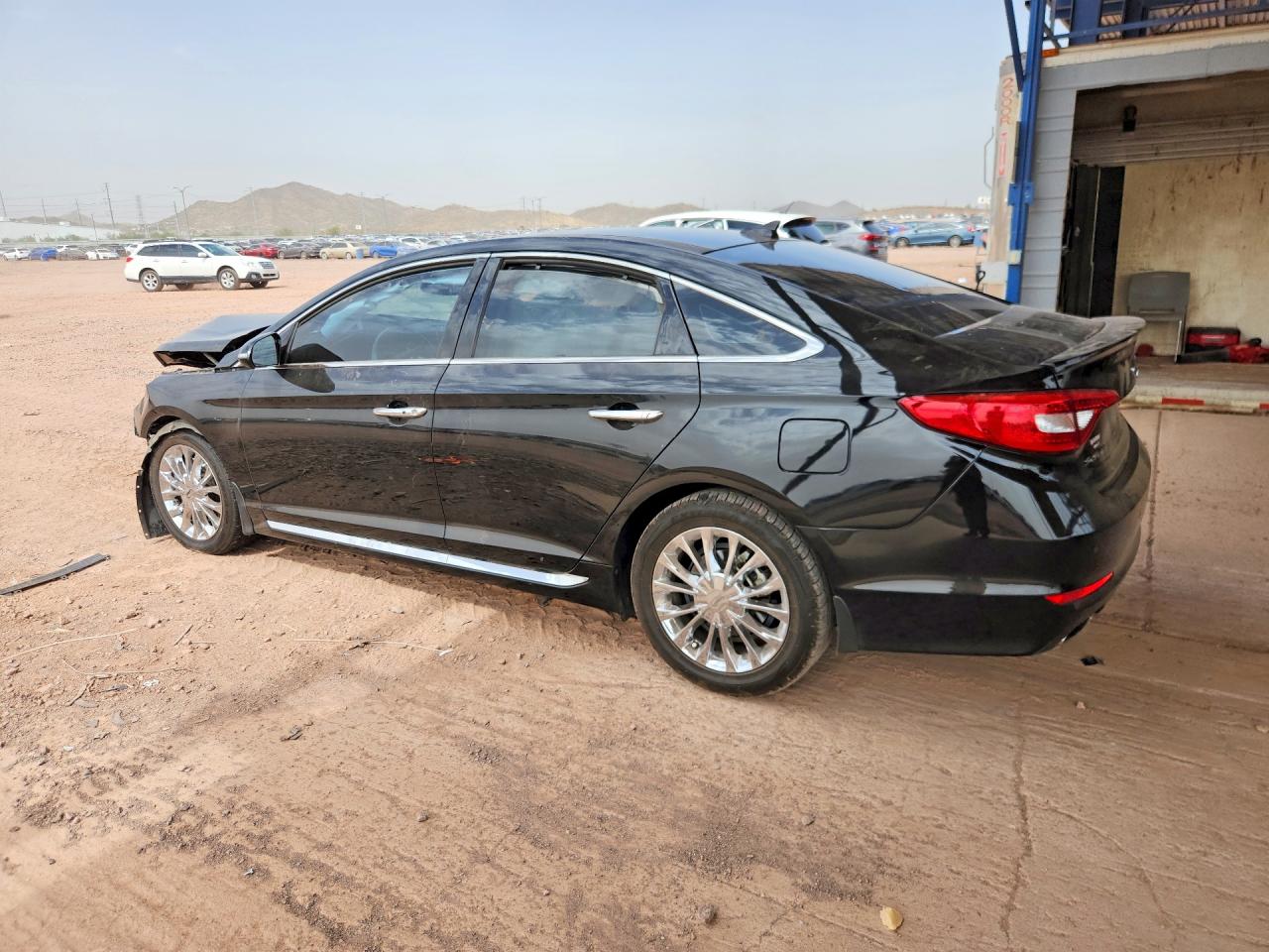 2015 Hyundai Sonata Limited Black vin: 5NPE34AF5FH168865