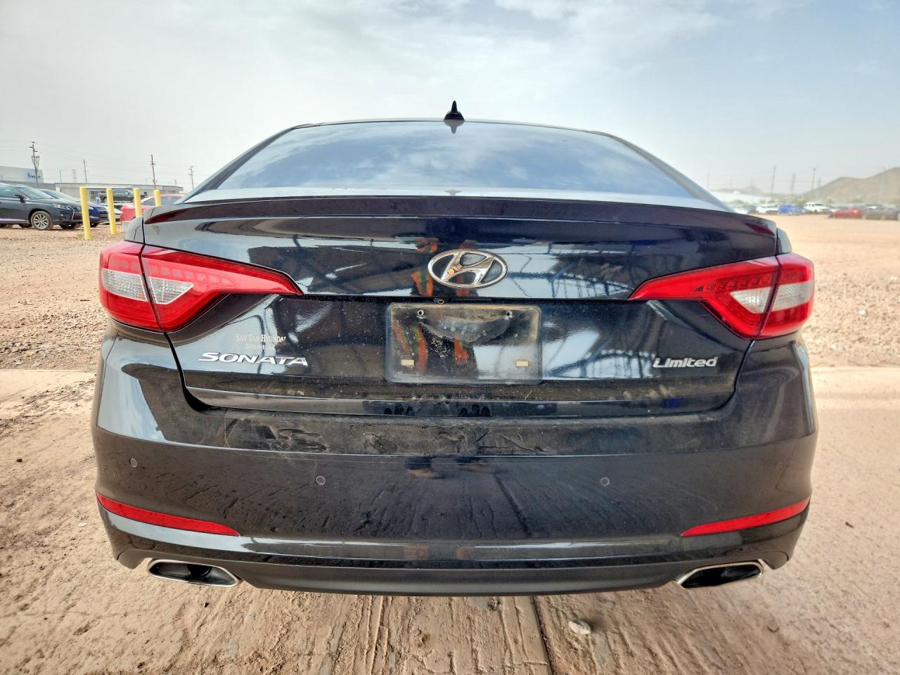 2015 Hyundai Sonata Limited Black vin: 5NPE34AF5FH168865