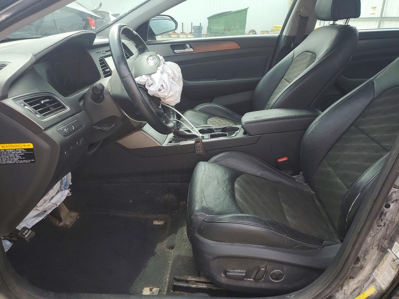 2015 Hyundai Sonata Sport Черный vin: 5NPE34AF5FH174472
