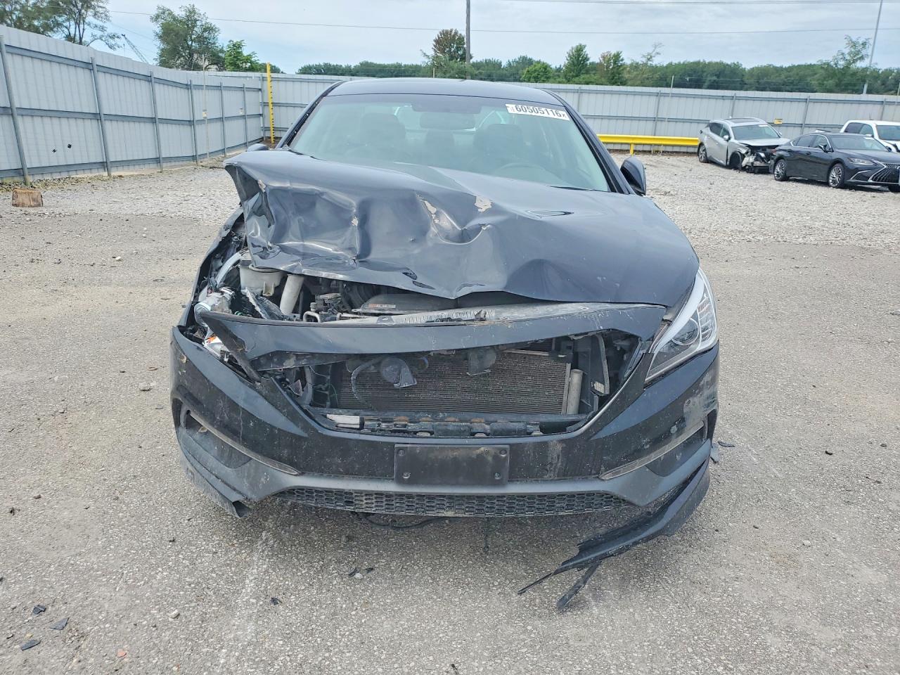 2015 Hyundai Sonata Sport Черный vin: 5NPE34AF5FH174472
