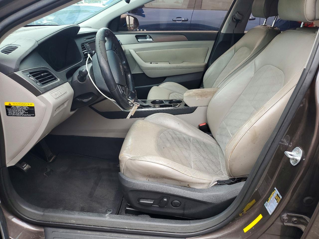 2015 Hyundai Sonata Sport Коричневый vin: 5NPE34AF5FH190350