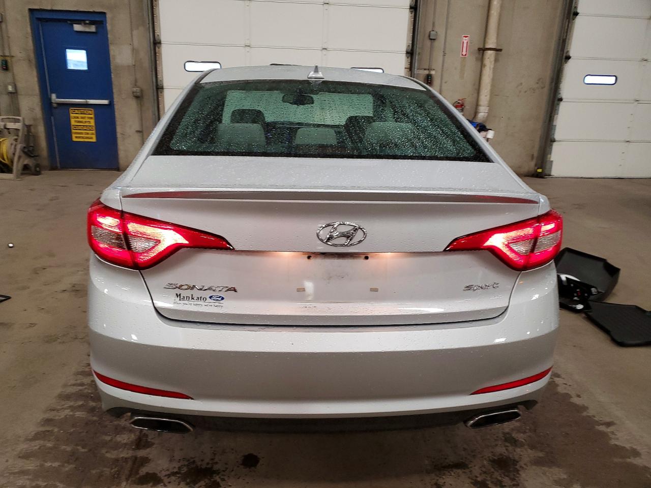 2015 Hyundai Sonata Sport Silver vin: 5NPE34AF5FH210418