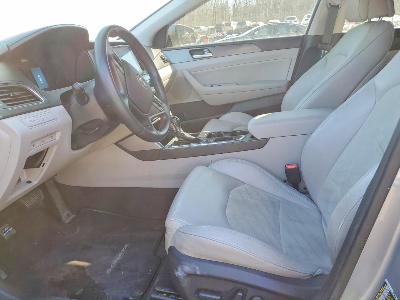 2015 Hyundai Sonata Sport Silver vin: 5NPE34AF5FH235335