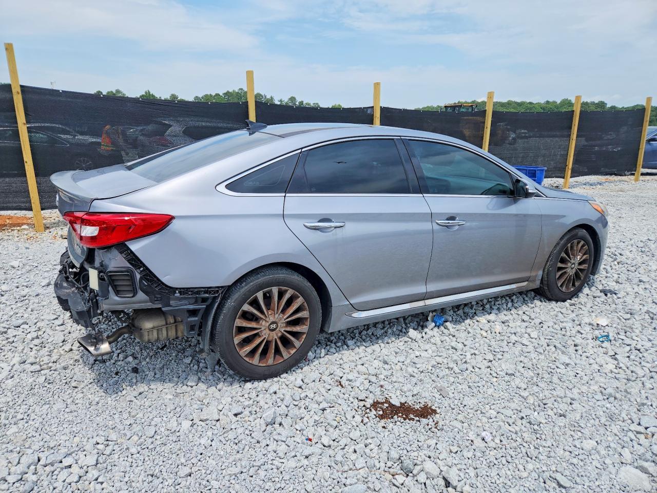2015 Hyundai Sonata Limited Charcoal vin: 5NPE34AF5FH245055