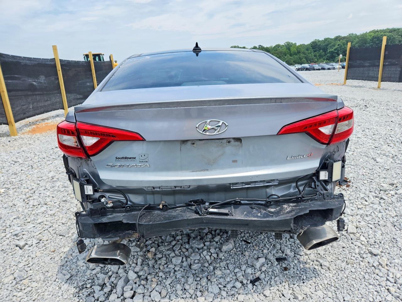 2015 Hyundai Sonata Limited Charcoal vin: 5NPE34AF5FH245055