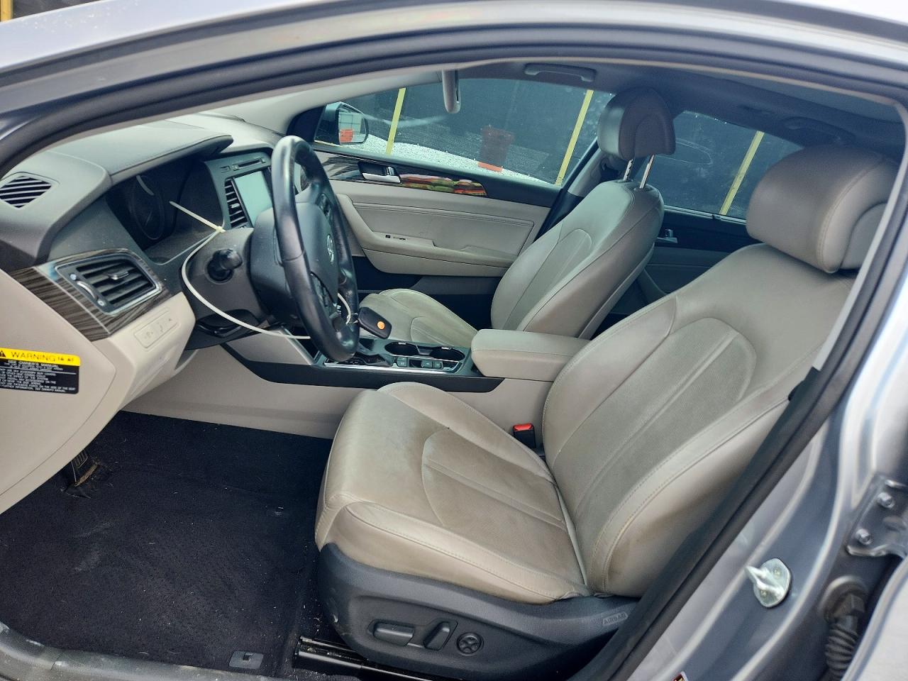 2015 Hyundai Sonata Limited Charcoal vin: 5NPE34AF5FH245055