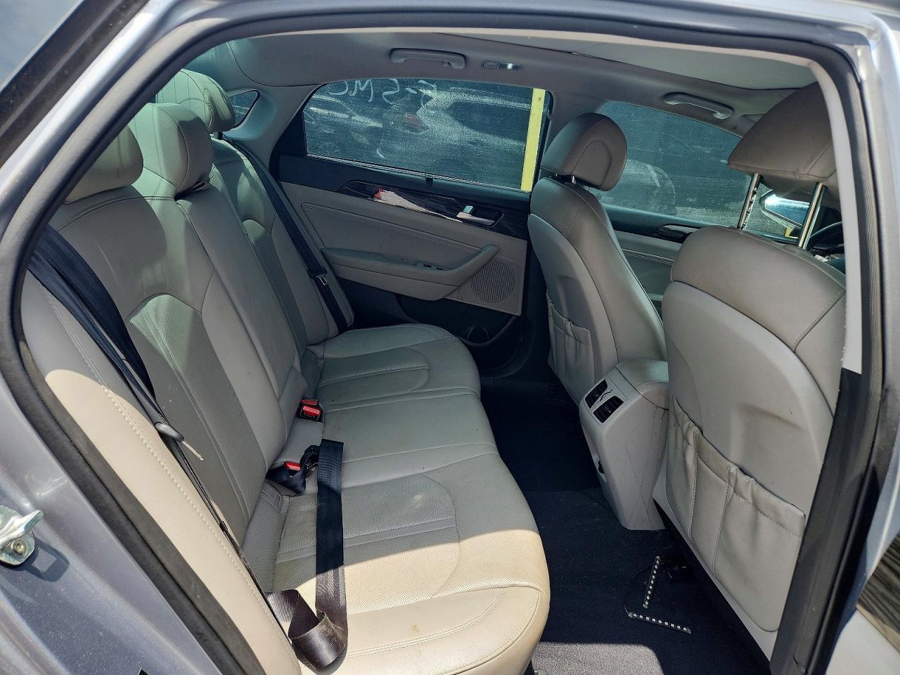 2015 Hyundai Sonata Limited Charcoal vin: 5NPE34AF5FH245055