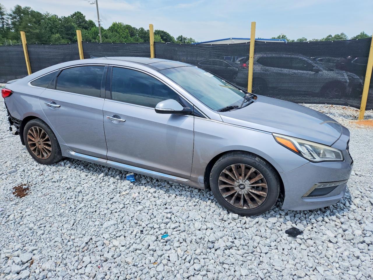 2015 Hyundai Sonata Limited Charcoal vin: 5NPE34AF5FH245055