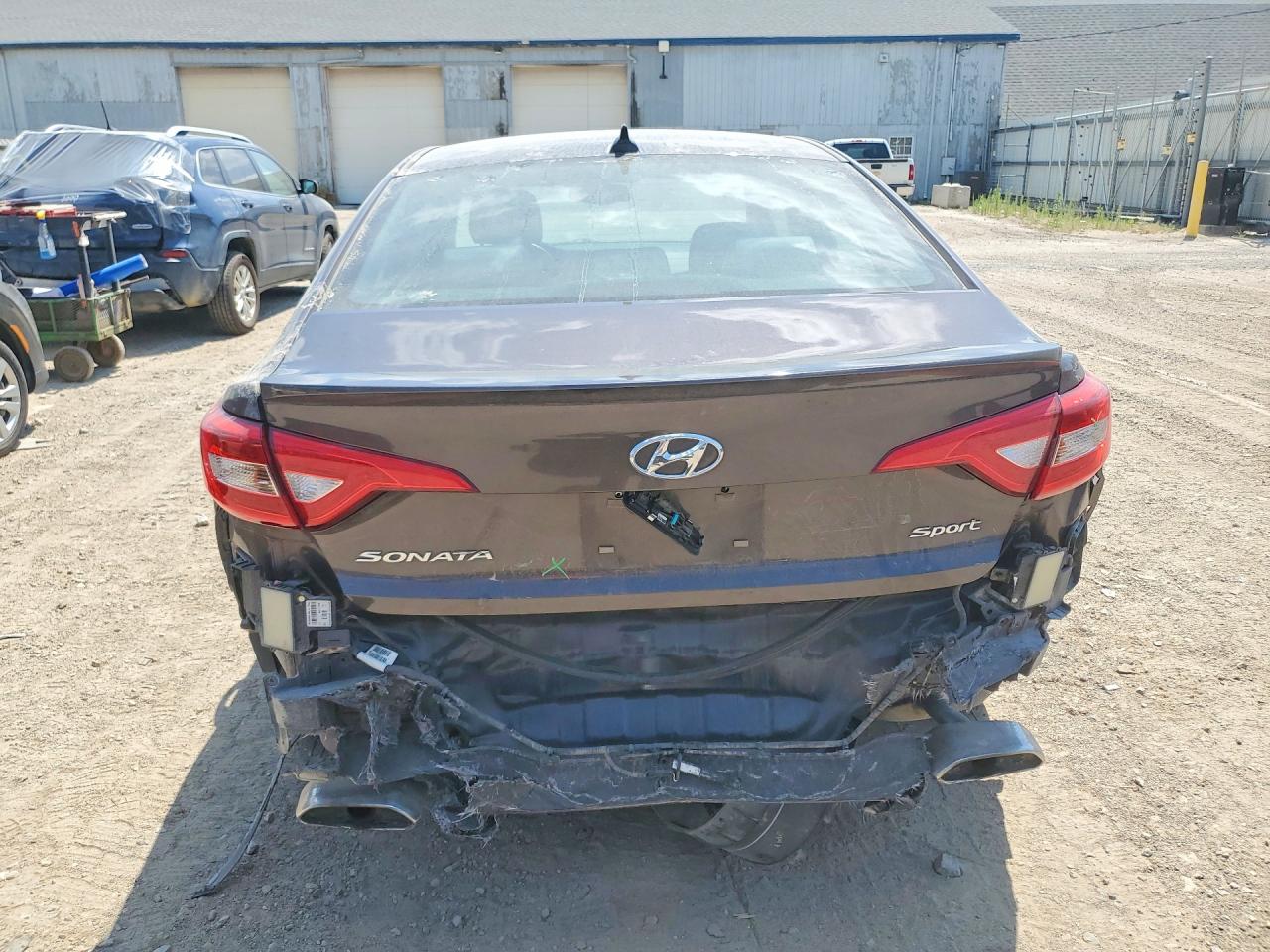 2015 Hyundai Sonata Sport Серый vin: 5NPE34AF5FH251681