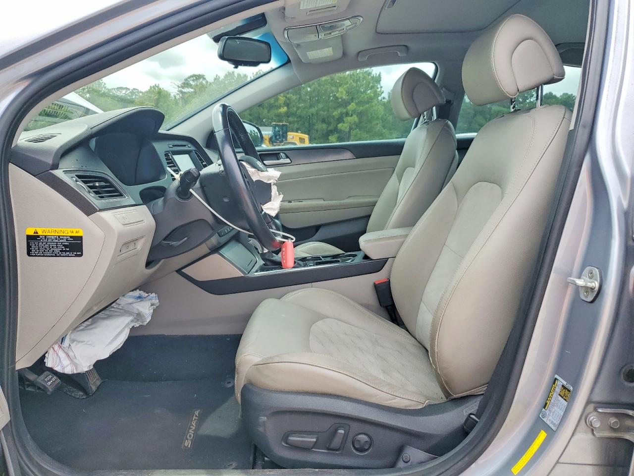 2017 Hyundai Sonata Sport Серебряный vin: 5NPE34AF5HH502329