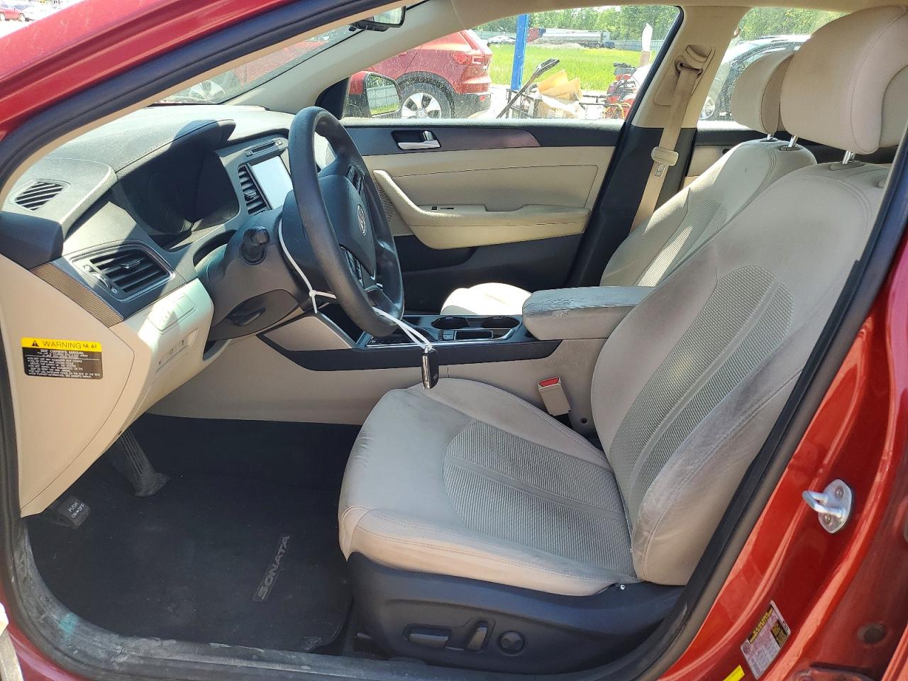 2017 Hyundai Sonata Sport Red vin: 5NPE34AF5HH543950
