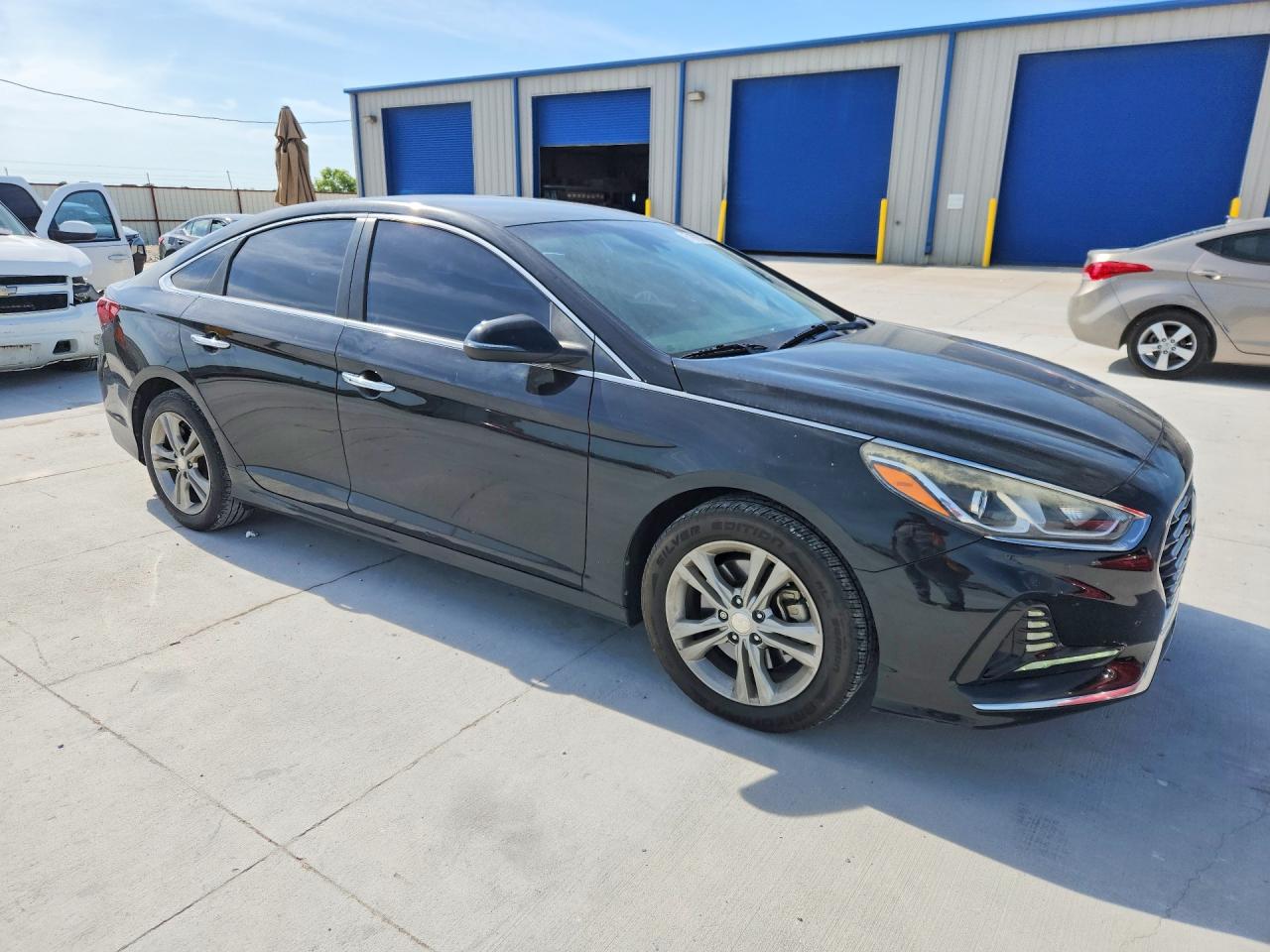 2018 Hyundai Sonata Sel Gray vin: 5NPE34AF5JH652902