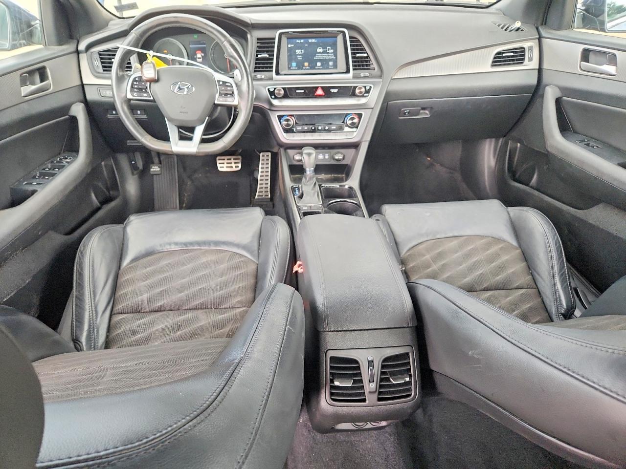 2019 Hyundai Sonata Sport Синий vin: 5NPE34AF5KH735084