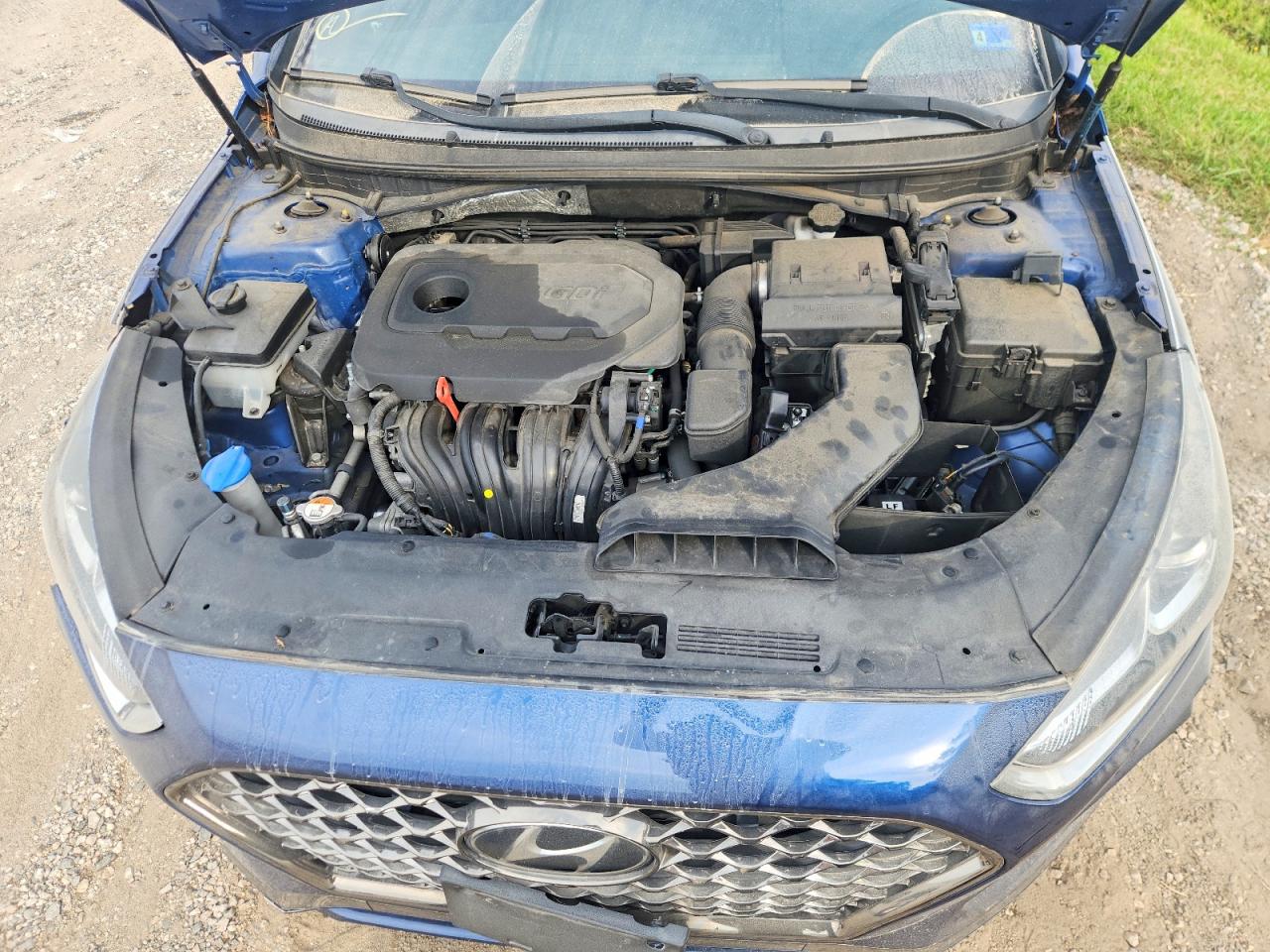 2019 Hyundai Sonata Sport Синий vin: 5NPE34AF5KH735084