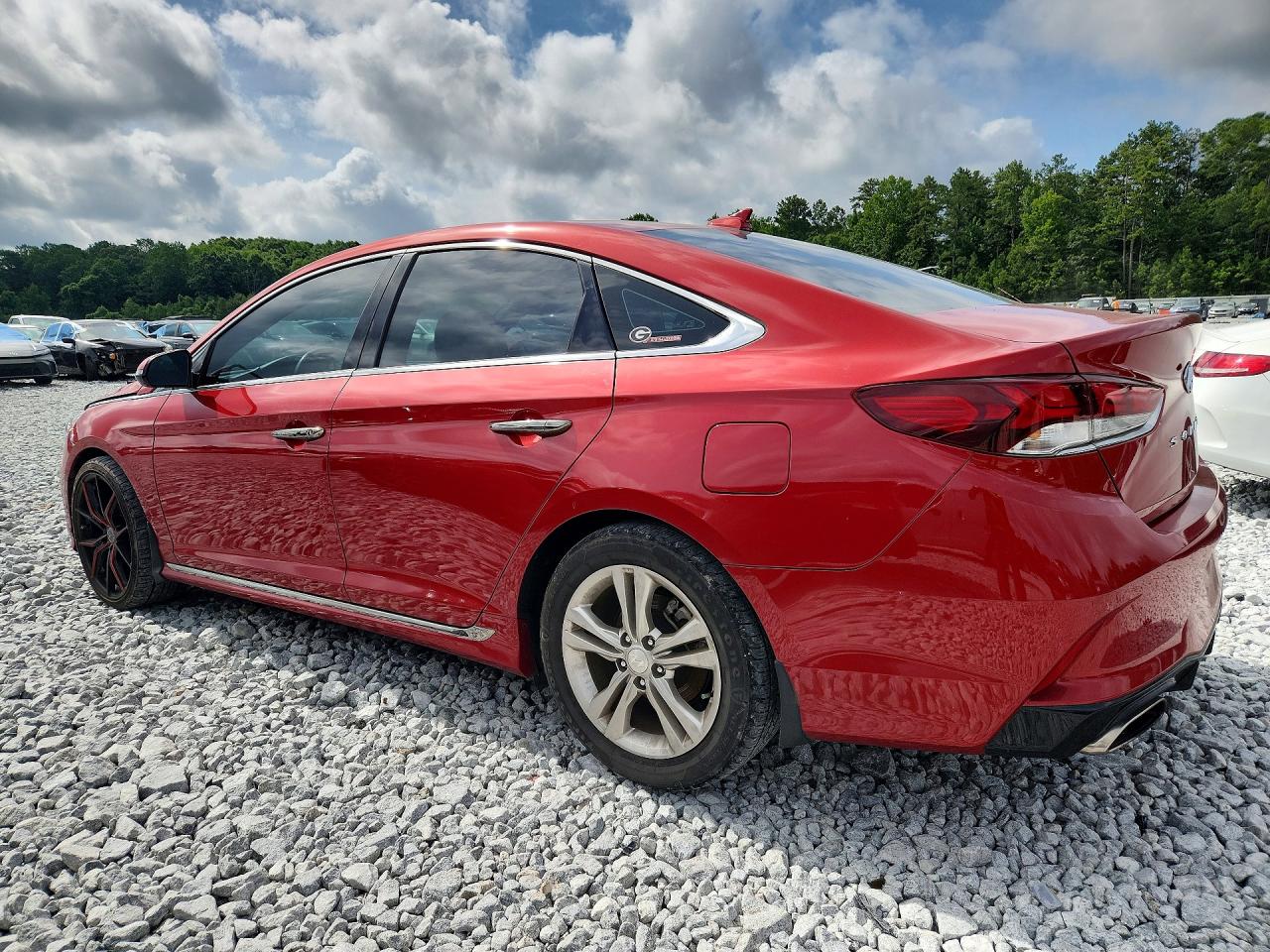 2019 Hyundai Sonata Sport Red vin: 5NPE34AF5KH751205