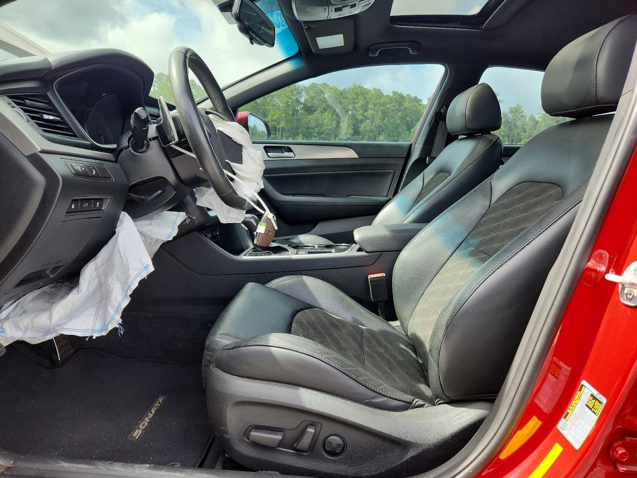 2019 Hyundai Sonata Sport Red vin: 5NPE34AF5KH751205