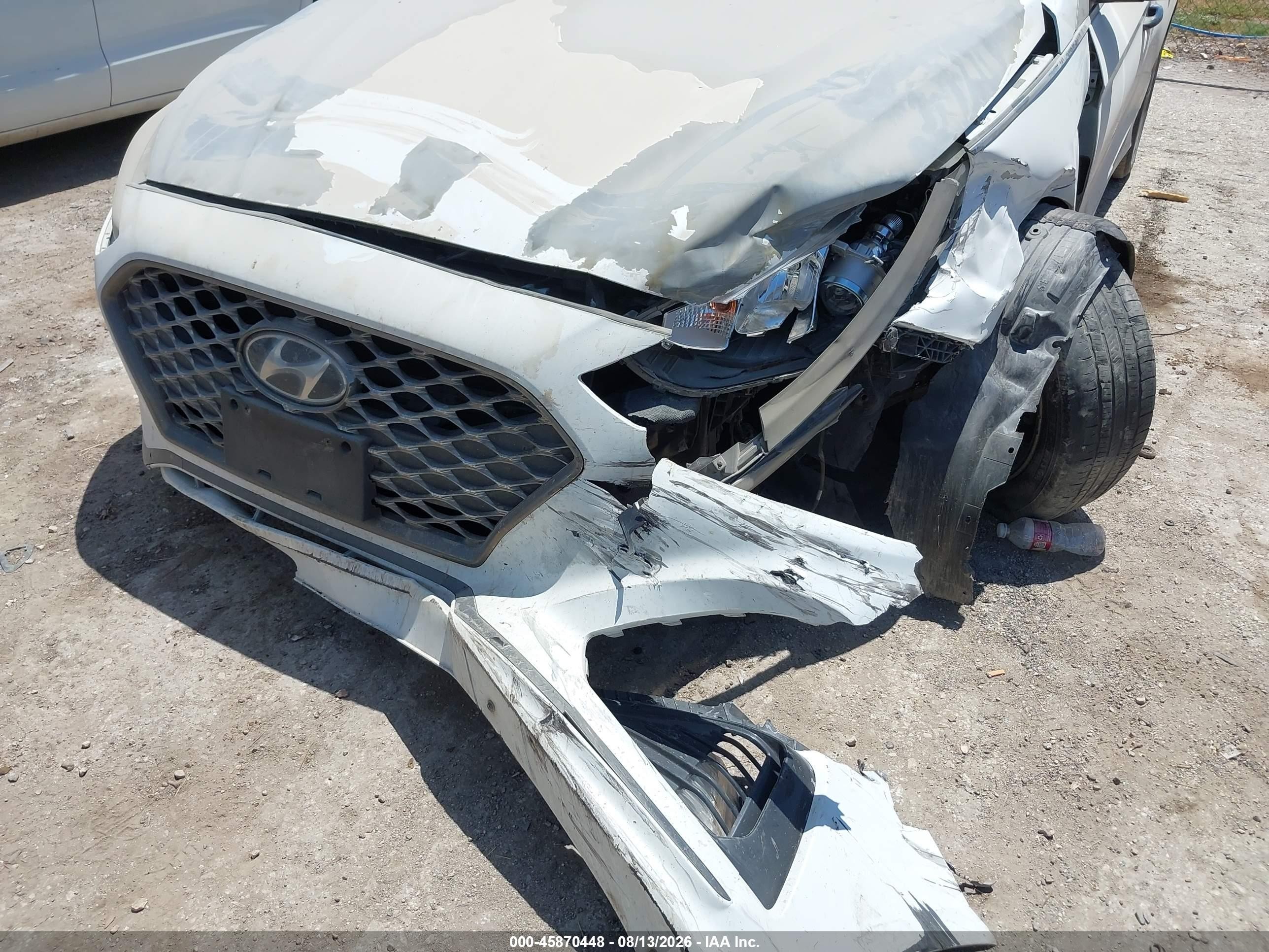 2019 Hyundai Sonata Sport White vin: 5NPE34AF5KH772782