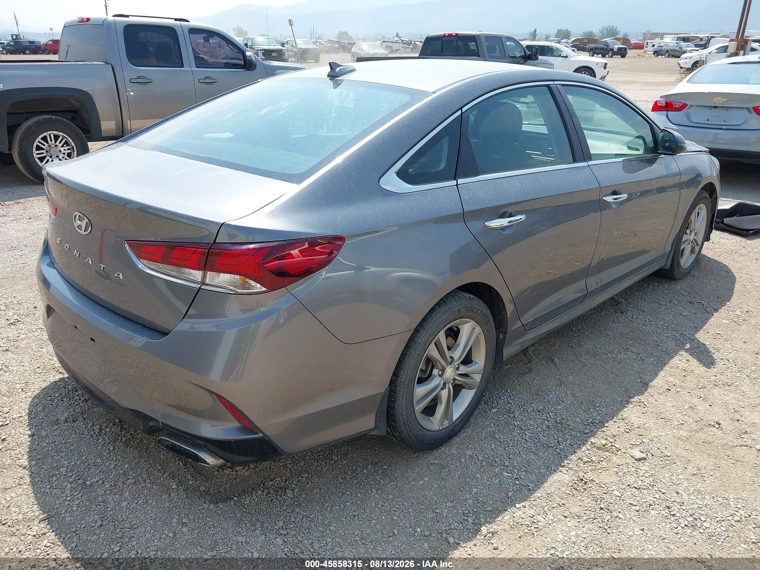 2019 Hyundai Sonata Sel Blue vin: 5NPE34AF5KH792725