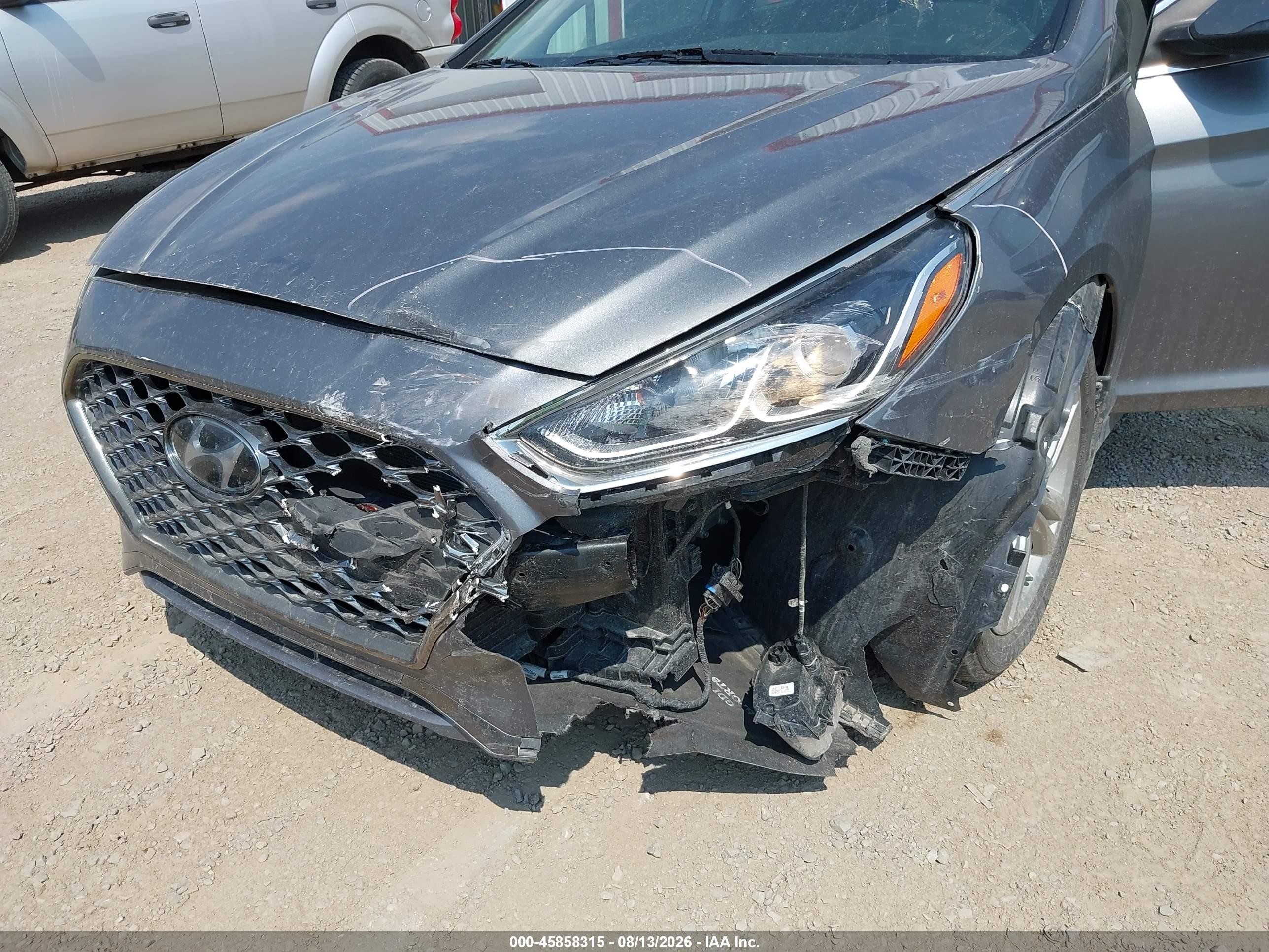2019 Hyundai Sonata Sel Blue vin: 5NPE34AF5KH792725