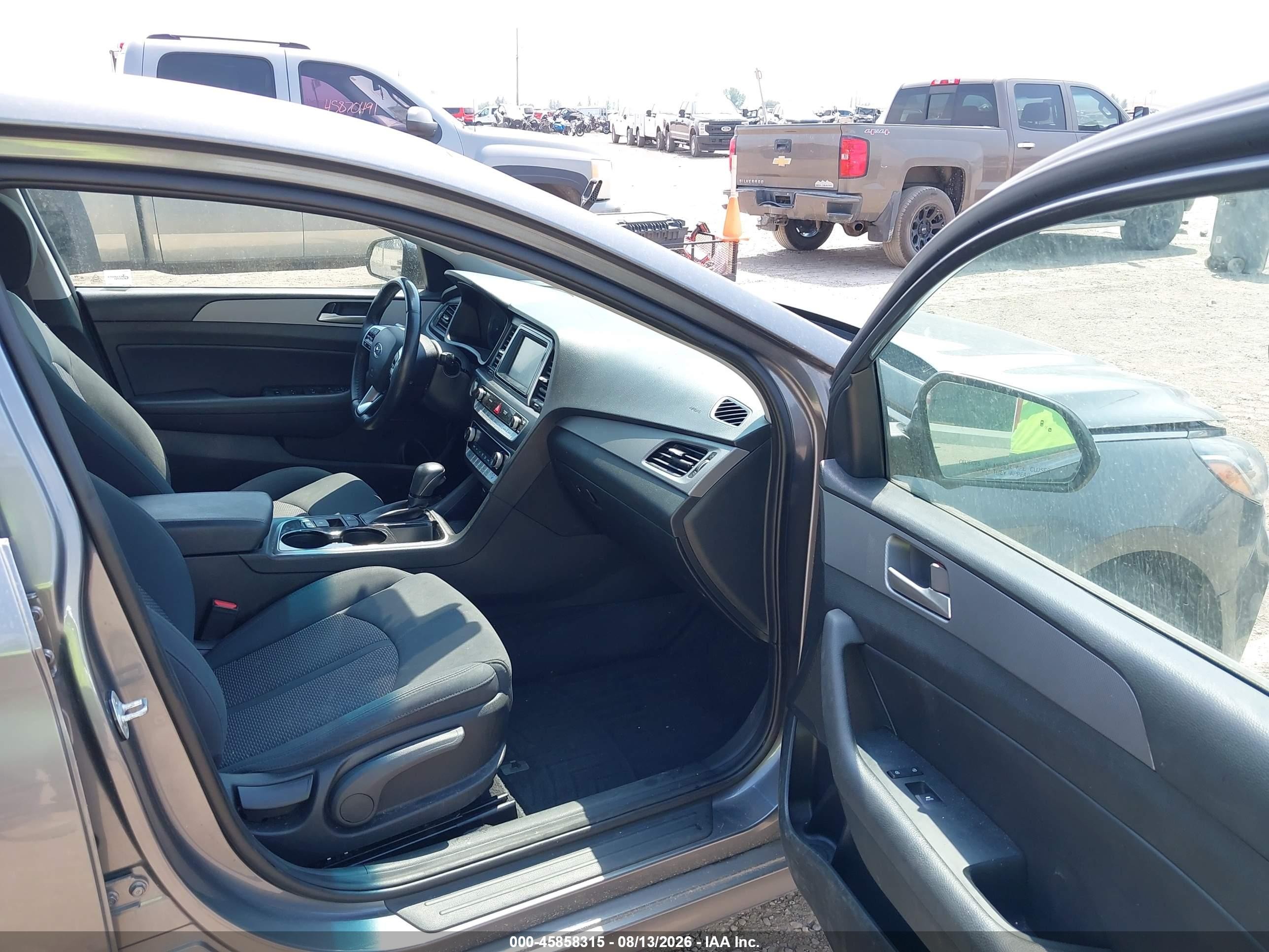 2019 Hyundai Sonata Sel Blue vin: 5NPE34AF5KH792725