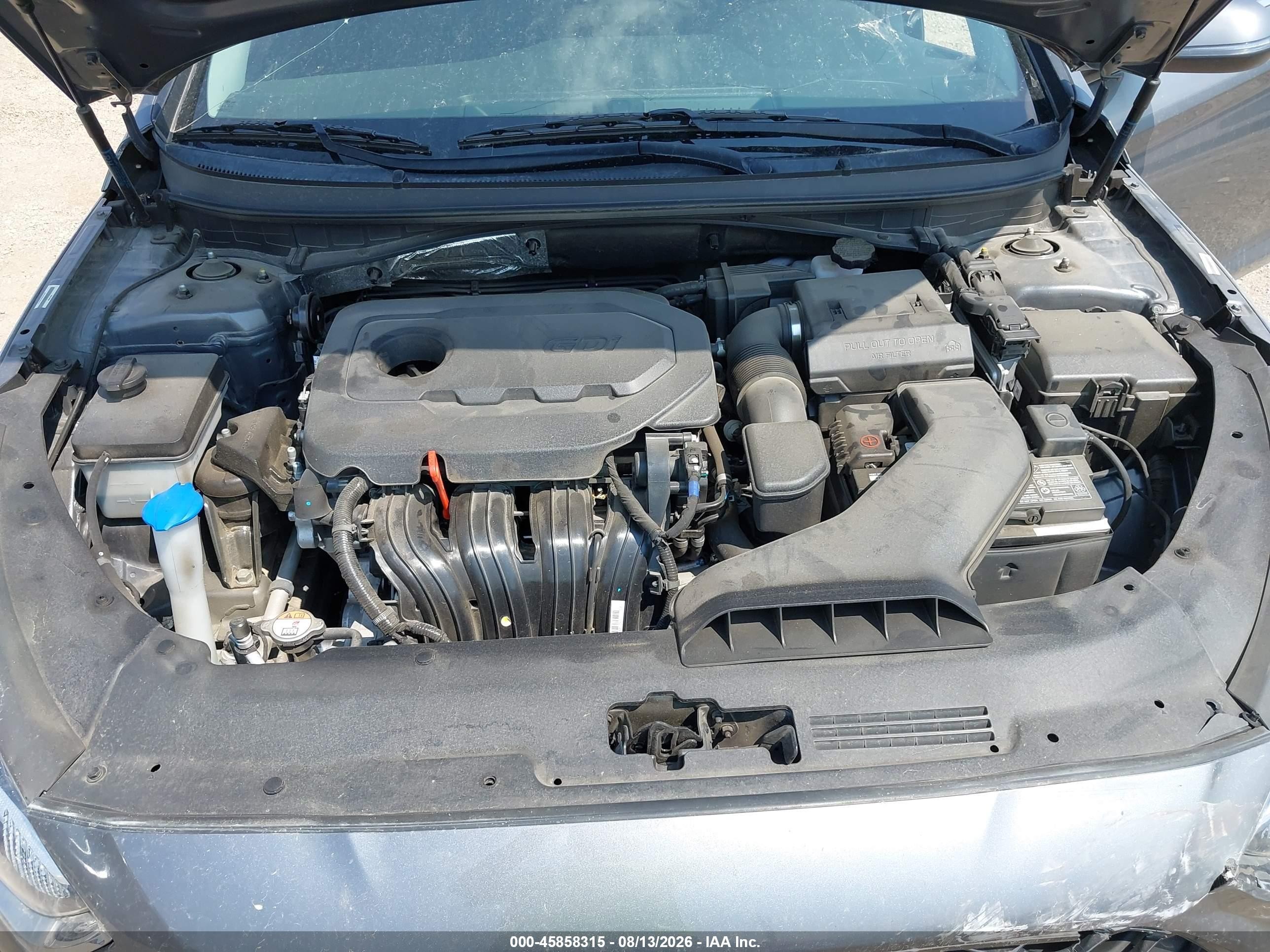2019 Hyundai Sonata Sel Blue vin: 5NPE34AF5KH792725