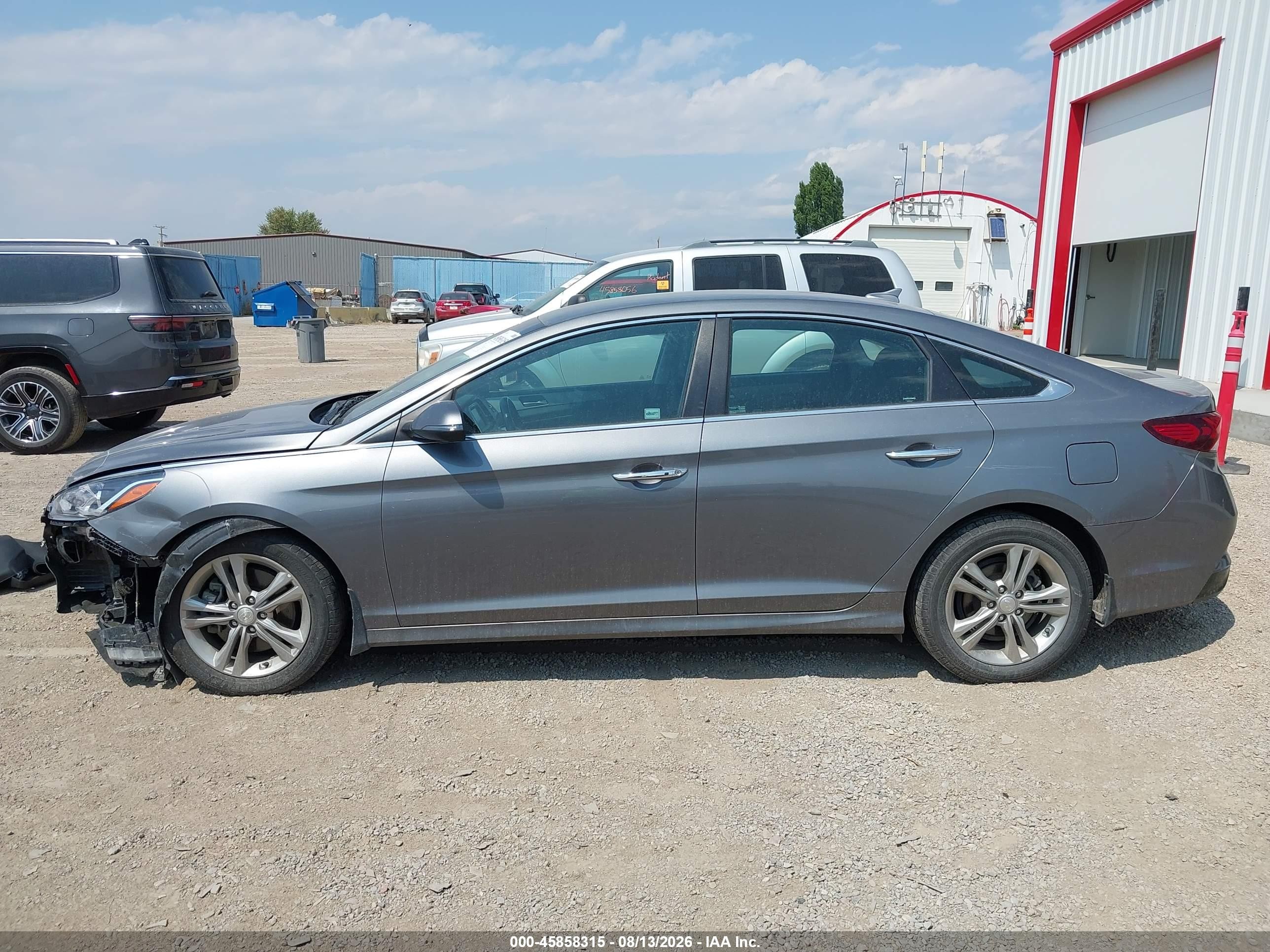 2019 Hyundai Sonata Sel Blue vin: 5NPE34AF5KH792725