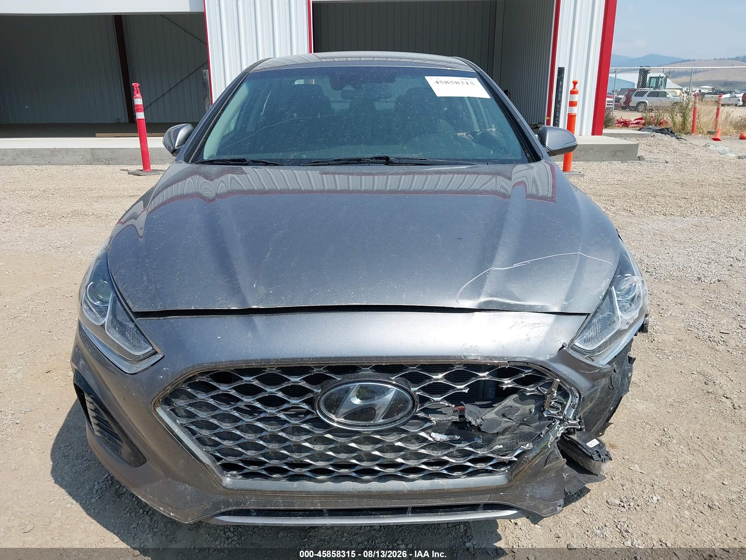 2019 Hyundai Sonata Sel Blue vin: 5NPE34AF5KH792725