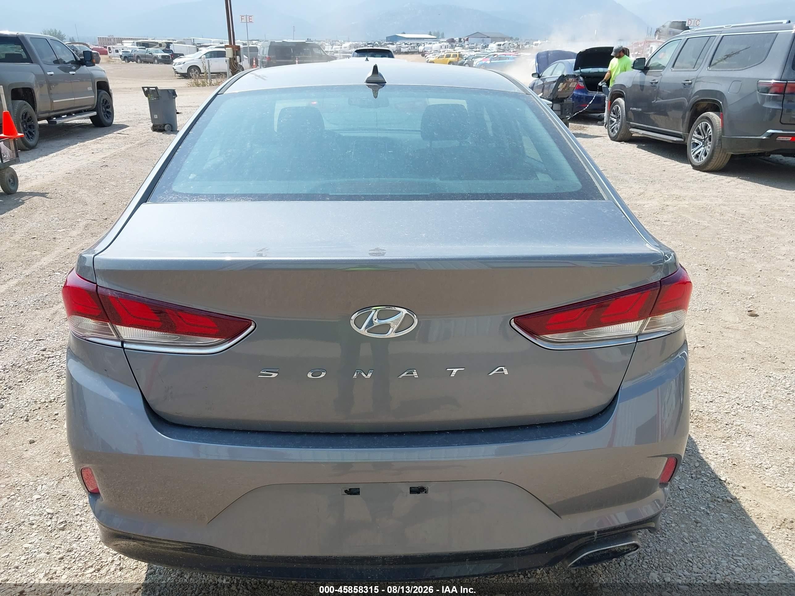 2019 Hyundai Sonata Sel Blue vin: 5NPE34AF5KH792725