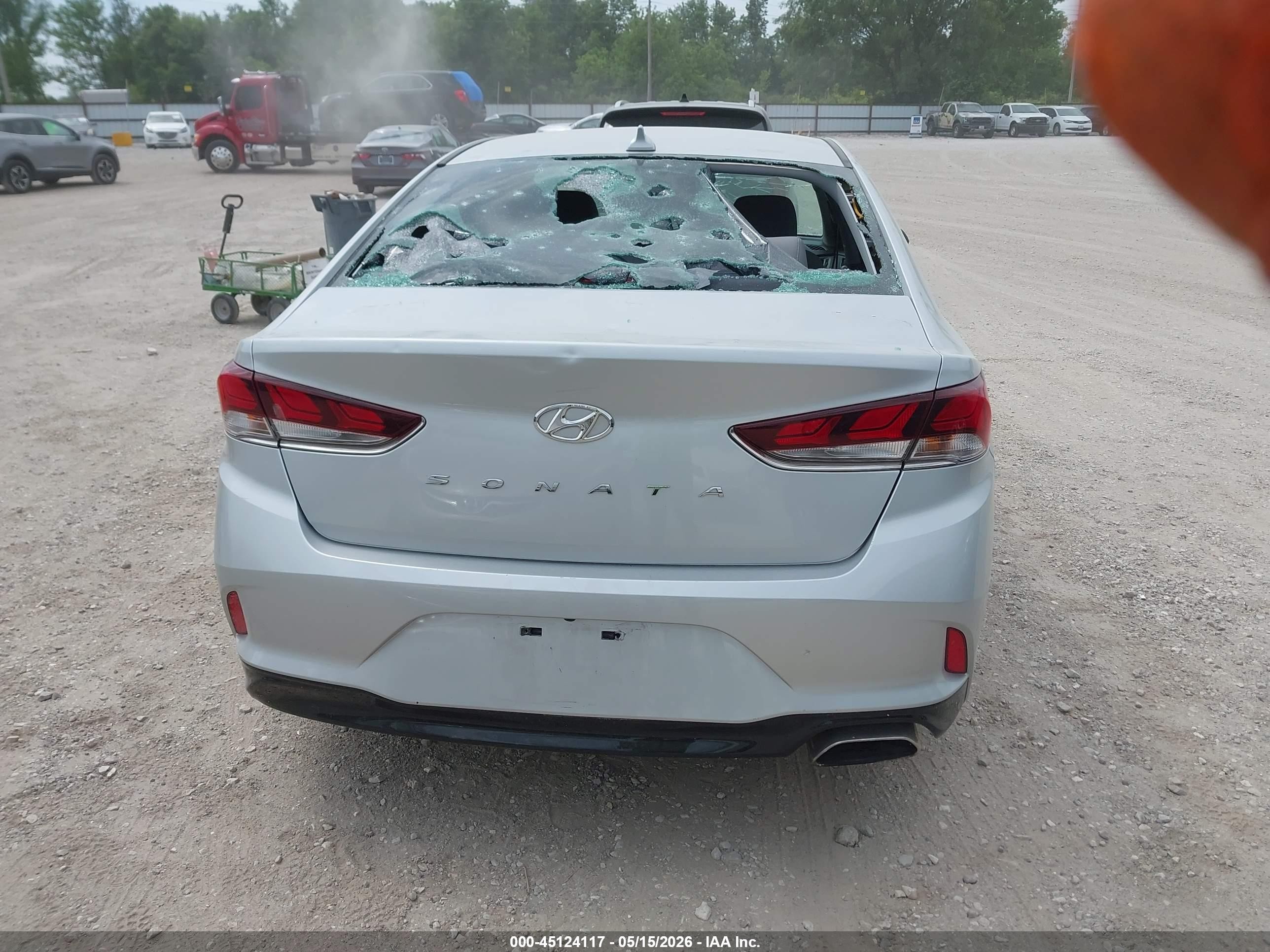 2019 Hyundai Sonata Sel Серебряный vin: 5NPE34AF5KH821754