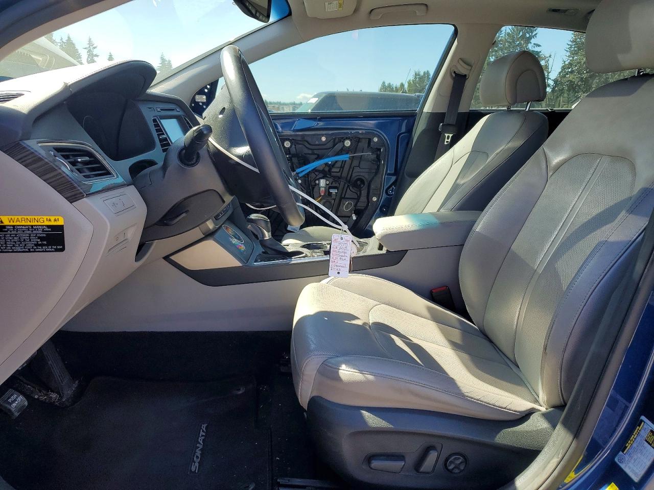 2015 Hyundai Sonata Limited Blue vin: 5NPE34AF6FH014701