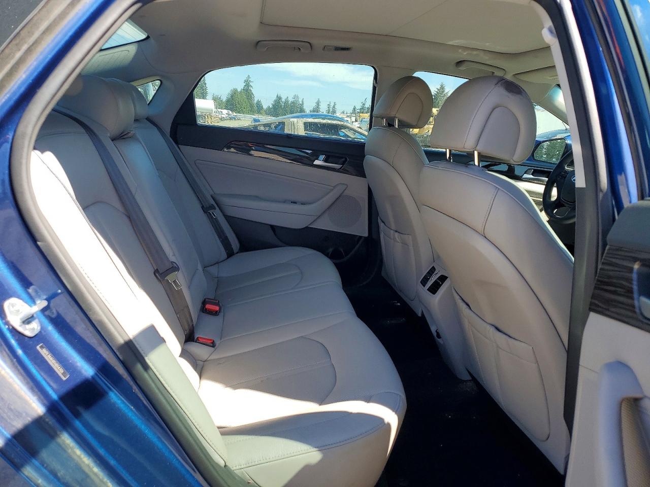 2015 Hyundai Sonata Limited Blue vin: 5NPE34AF6FH014701