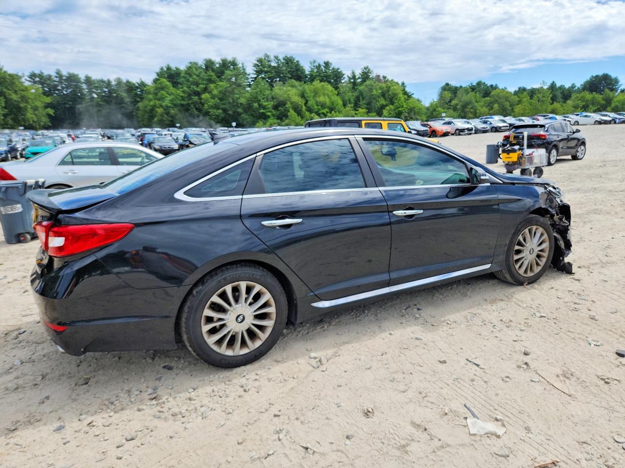 2015 Hyundai Sonata Limited Black vin: 5NPE34AF6FH016092