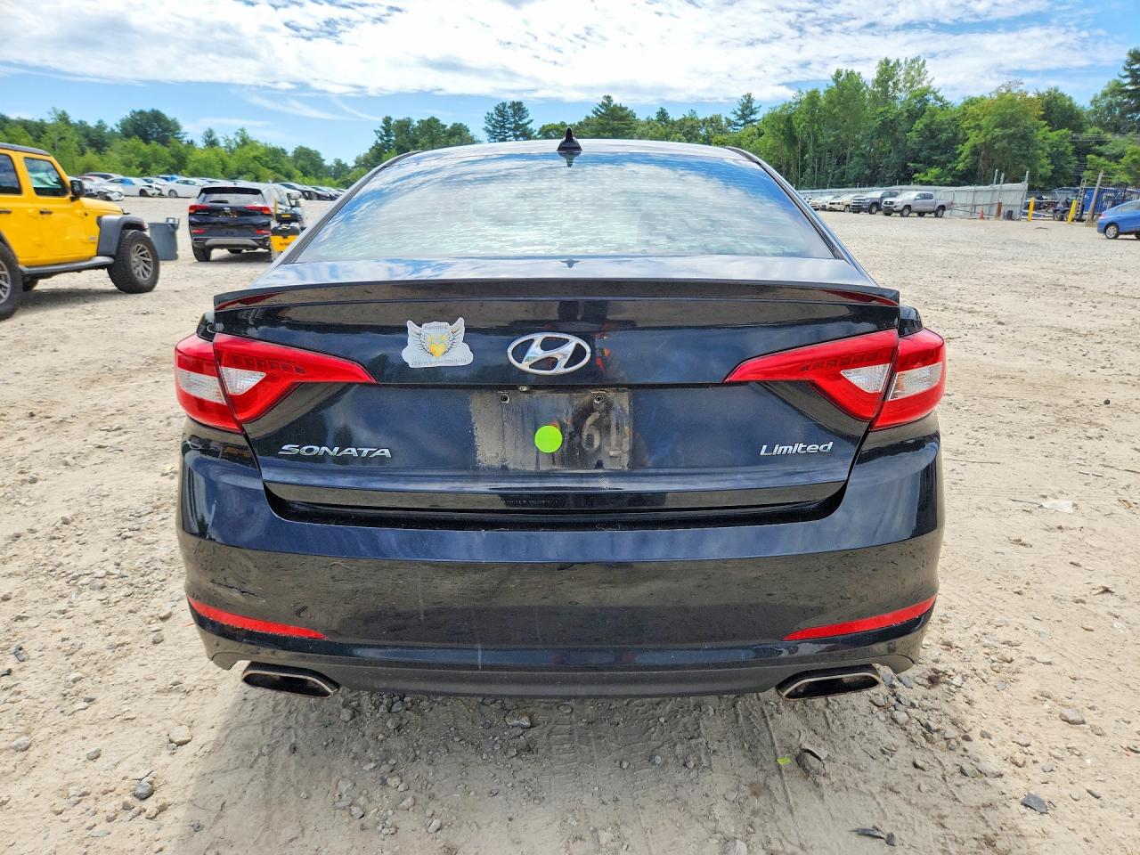 2015 Hyundai Sonata Limited Black vin: 5NPE34AF6FH016092