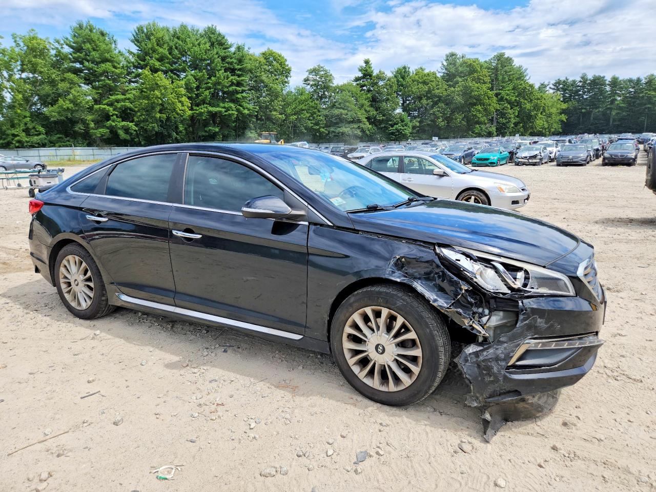 2015 Hyundai Sonata Limited Black vin: 5NPE34AF6FH016092