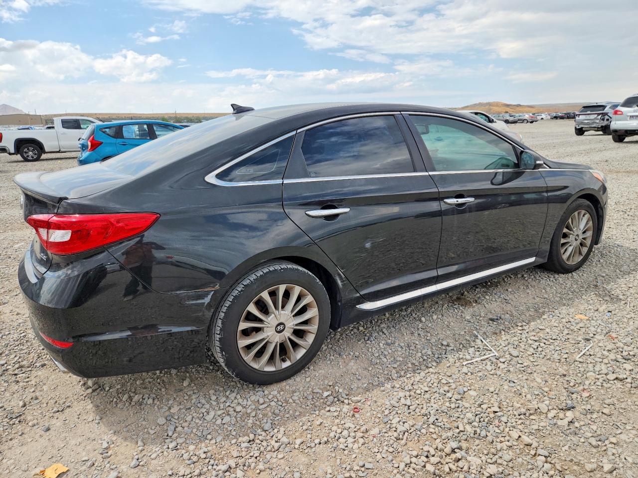 2015 Hyundai Sonata Limited Black vin: 5NPE34AF6FH016769