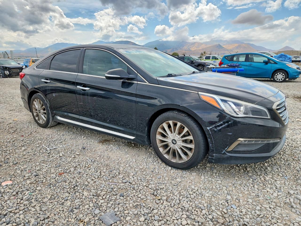 2015 Hyundai Sonata Limited Black vin: 5NPE34AF6FH016769