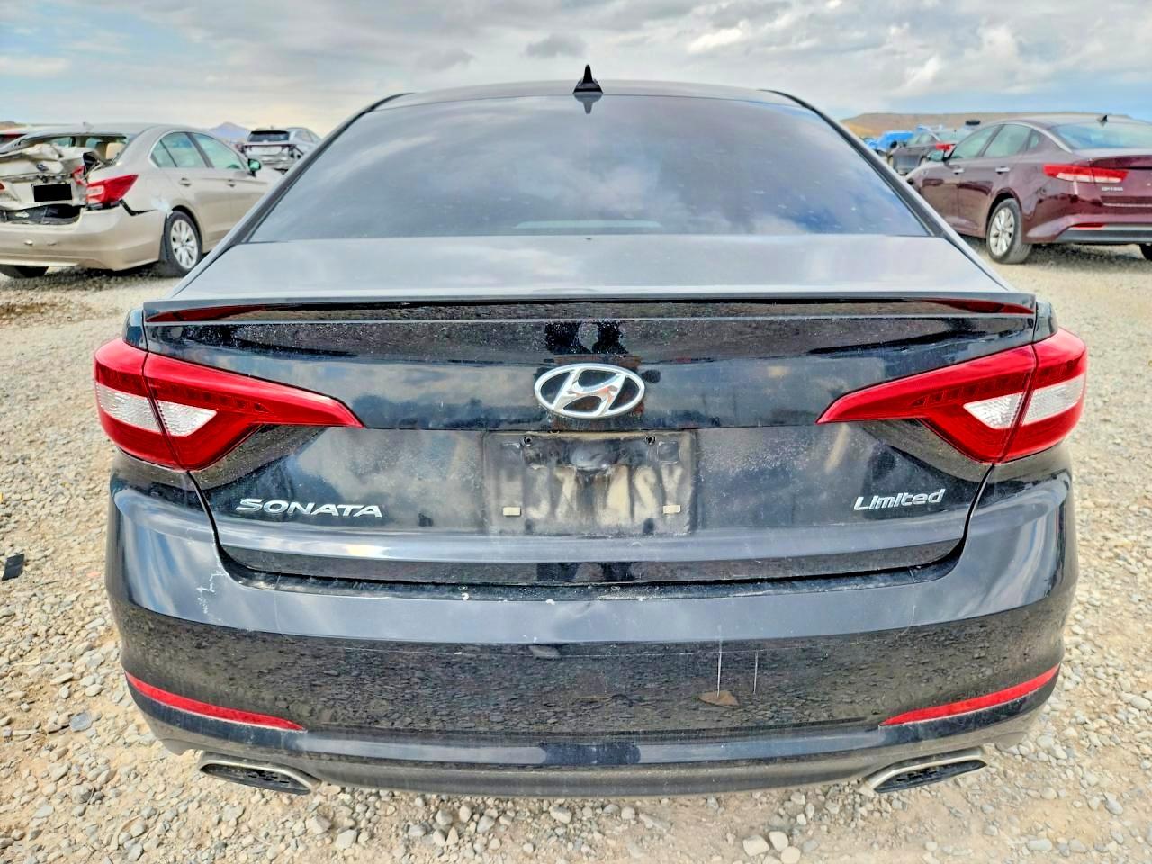 2015 Hyundai Sonata Limited Black vin: 5NPE34AF6FH016769