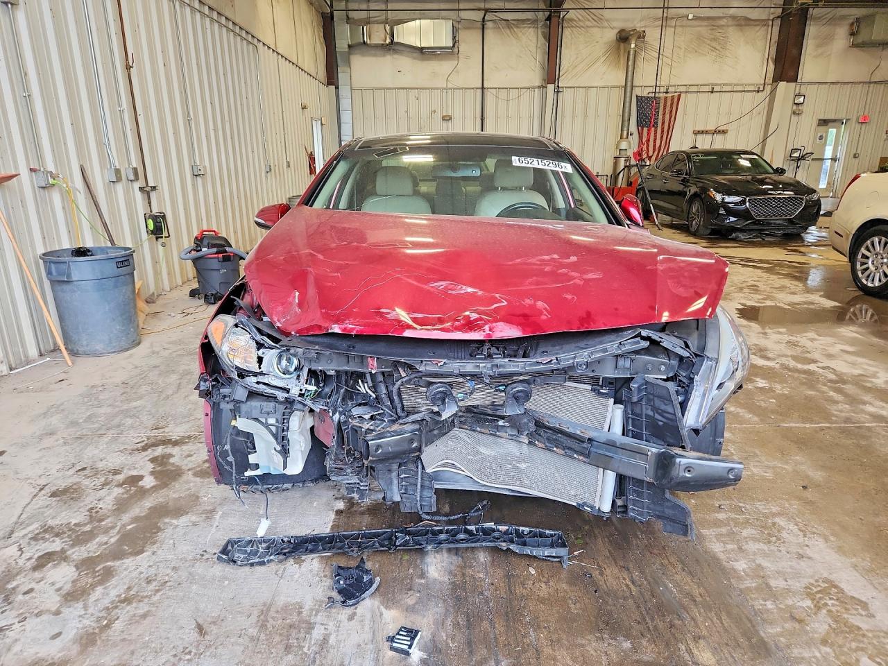 2015 Hyundai Sonata Limited Red vin: 5NPE34AF6FH018991