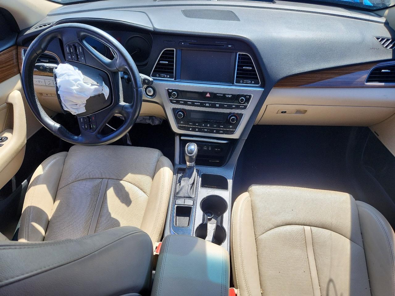 2015 Hyundai Sonata Limited Red vin: 5NPE34AF6FH018991