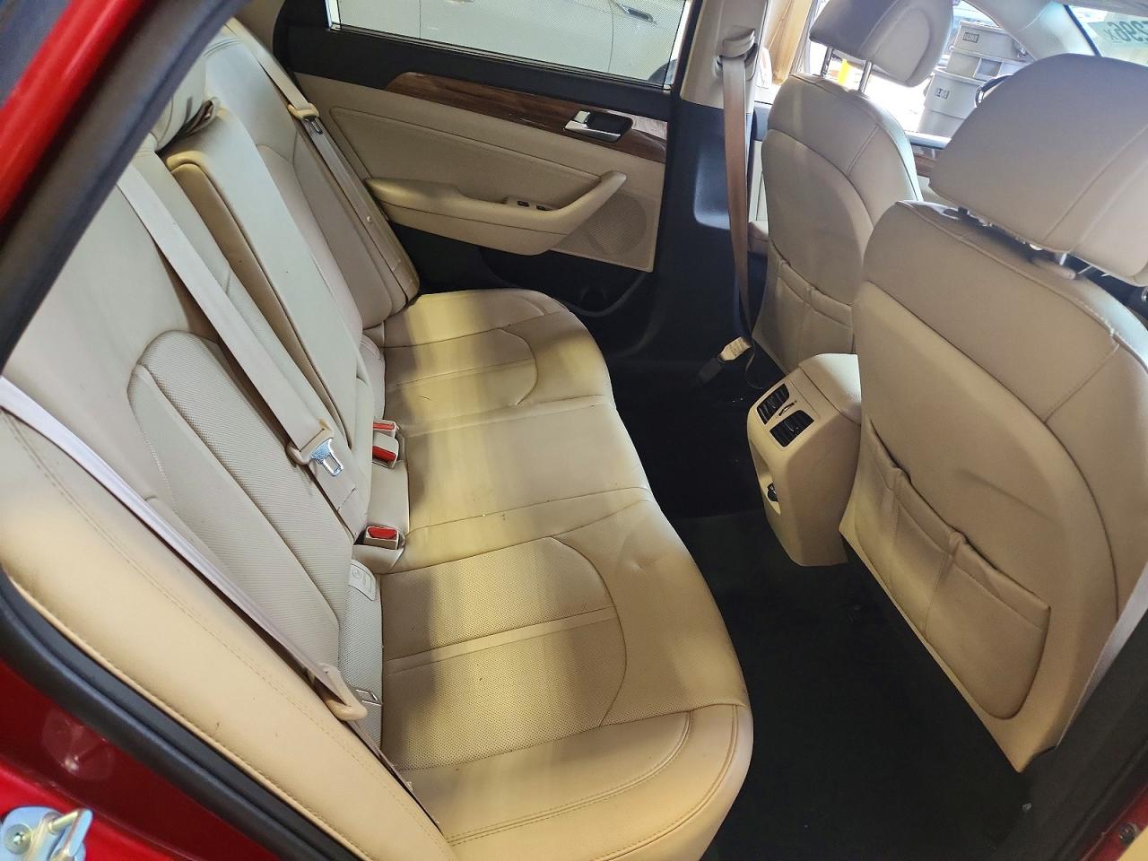 2015 Hyundai Sonata Limited Red vin: 5NPE34AF6FH018991