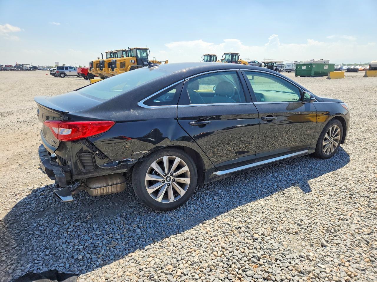 2015 Hyundai Sonata Sport Black vin: 5NPE34AF6FH022474
