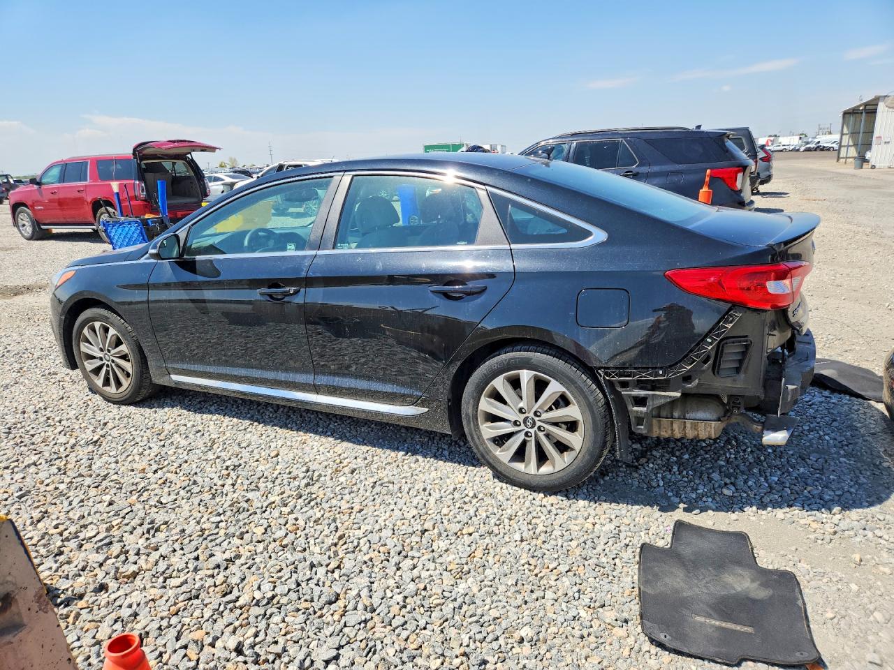 2015 Hyundai Sonata Sport Black vin: 5NPE34AF6FH022474