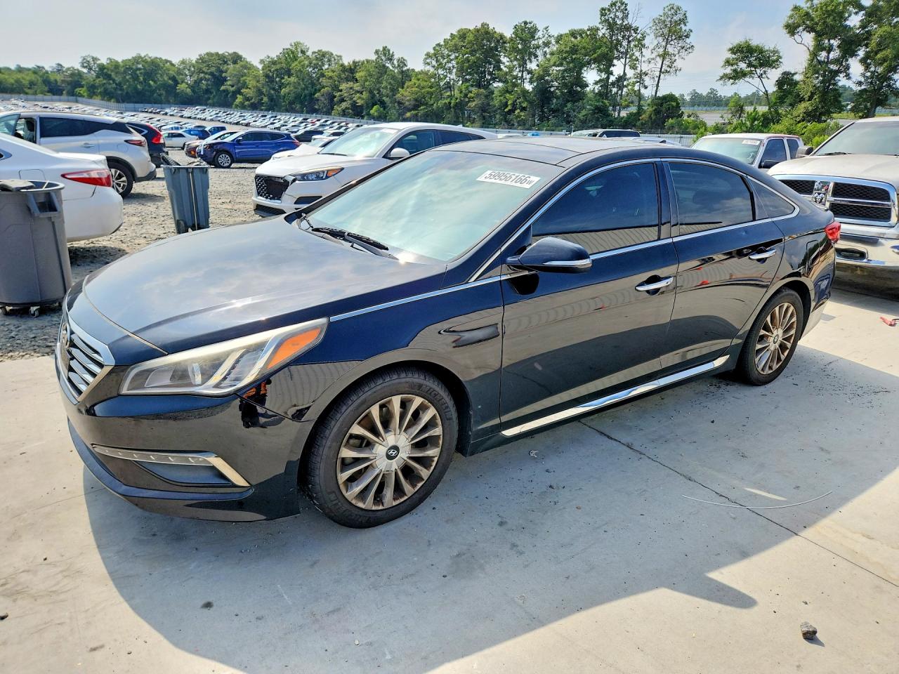 2015 Hyundai Sonata Limited Black vin: 5NPE34AF6FH023172