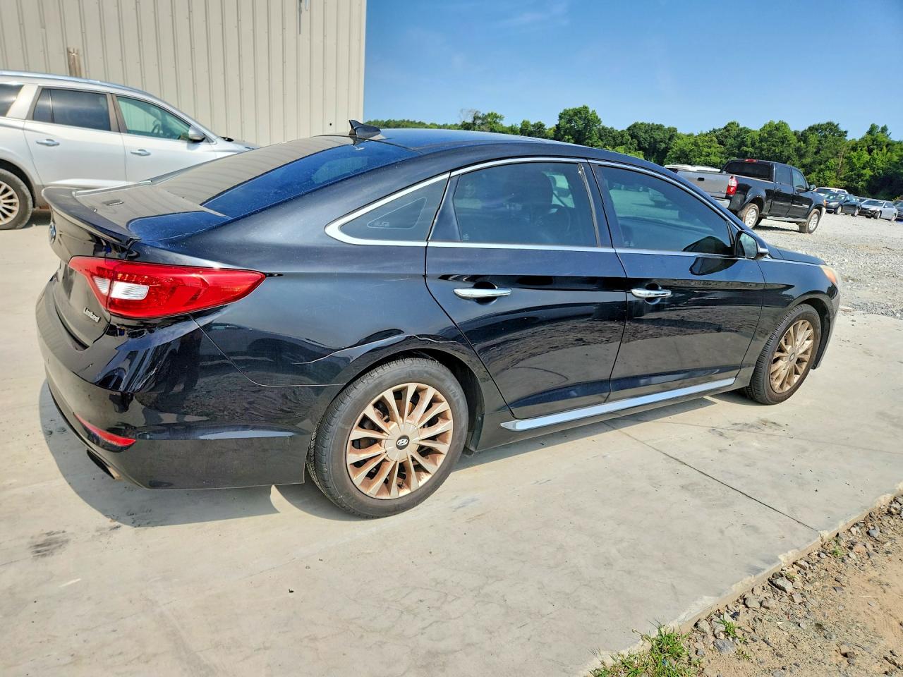 2015 Hyundai Sonata Limited Black vin: 5NPE34AF6FH023172