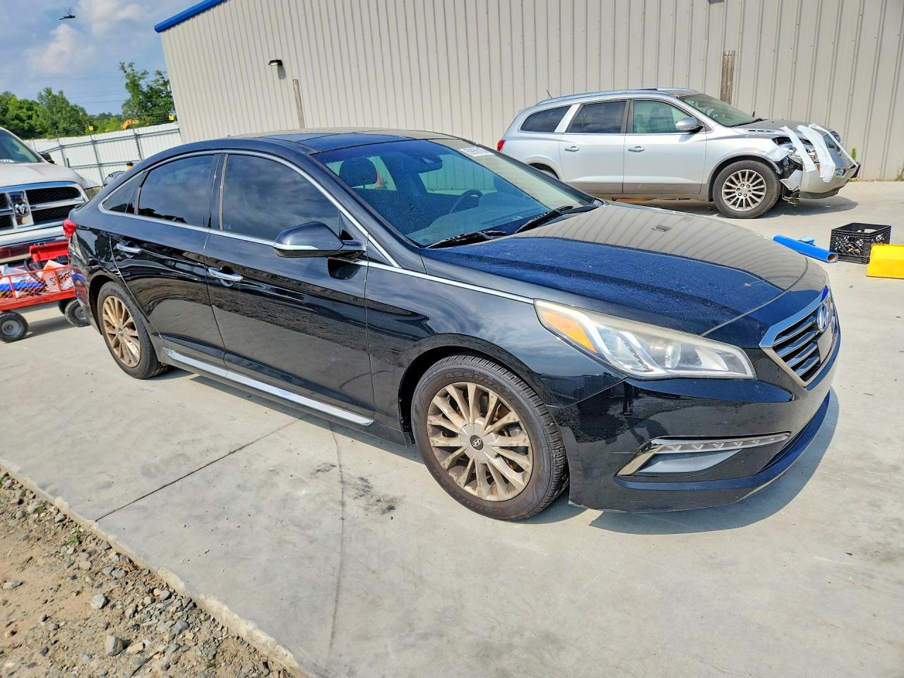 2015 Hyundai Sonata Limited Black vin: 5NPE34AF6FH023172